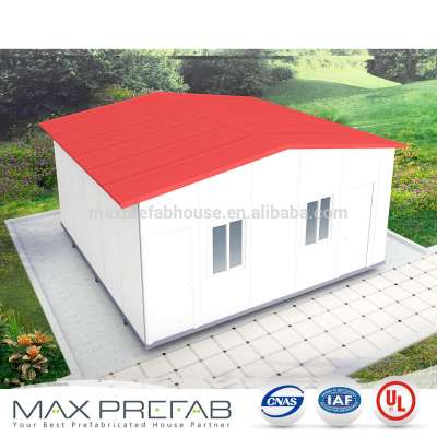 Single portable house prefabricated