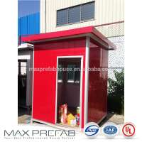 G222224 shack prefab guard booth modular guard house